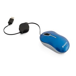 70746 Mini mouse Verbatim de viaje USB-C - Azul