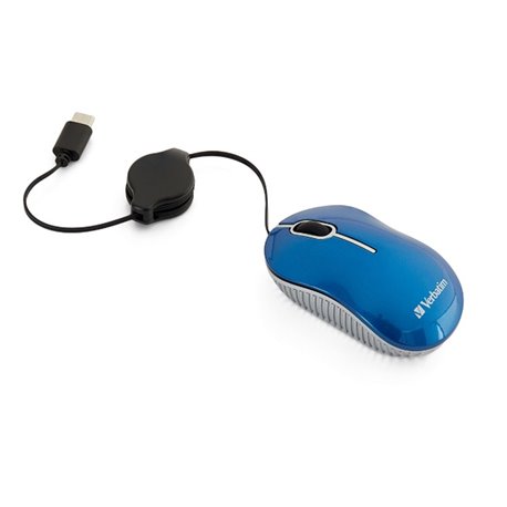 70746 Mini mouse Verbatim de viaje USB-C - Azul