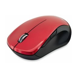 70761 Mouse Verbatim inalámbrico Multitrac silencioso USB-C Rojo