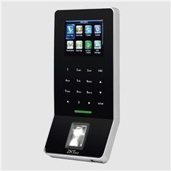 F22 Control Zkteco F22ID de acceso y asistencia 3000 huellas 5000 tarjetas ID teclado tactil sensor de huella SilkID