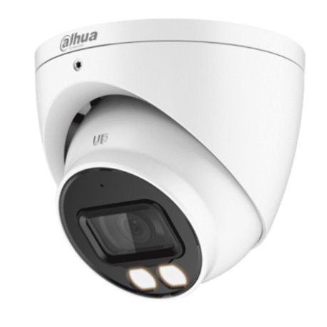 DH-HAC-HDW1500TN-IL-A Camara Dahua DH-HAC-HDW1500TN-IL-A domo 5 mpx lente 2.8 mm 106 gds IR de 40 m iluminadores duales intelige