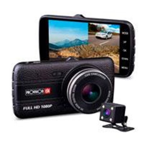CAMARA PARA AUTOMOVIL  FRONTAL Y REVERSO /PROVISION ISR / 2 CANALES /FHD 1080P/