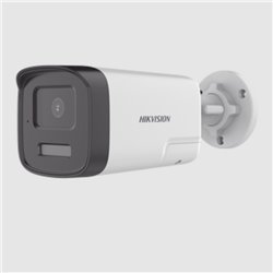 DS-2CE17D0T-LTS Camara Hikvision DS-2CE17D0T-LTS bala turboHD 2 mpx 1080p lente 3.6 mm Ir de 40 m + 40 m luz blanca microfono y 