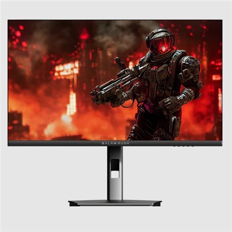 BR-940719 Monitor Balam Rush 27 Ultra Explorer MXT27P plano negro QHD 1MS 165Hz 2xHDMI DP USB A 3.5mm Altura Ajustable