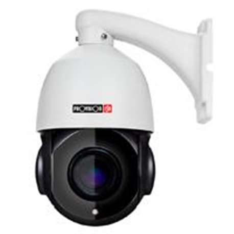 CÁMARA PROVISION ISR, PTZ MINI DOMO IP 2 MP 1080P, IR 80 MTS, ZOOM ÓPTICO 20X, ONVIF, IP66.