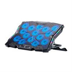 BASE ENFRIADORA GAMER BALAM RUSH EOLOX FROST EF740 / LAPTOP 17 PULG / 15 VENTILADORES / AJUSTE DE ALTURA Y VELOCIDAD / ILUMINACI