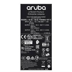 INYECTOR POE HPE ARUBA R1C73A AP-POE-BTSR 1 PUERTO SMART RATE 802.3BT MIDSPAN DE 60W