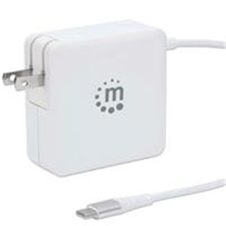 CARGADOR/MANHATTAN/180245/CARGADOR DE ENERGÍA PD CON CABLE USB-C INTEGRADO  60 W