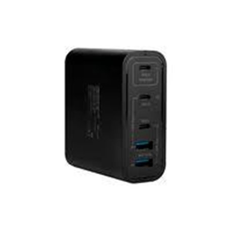 CARGADOR DE PARED / VORAGO  / AU-600 TIPO C 100W PD 5 PUERTOS QUICK CHARGE 3.0 NEGRO