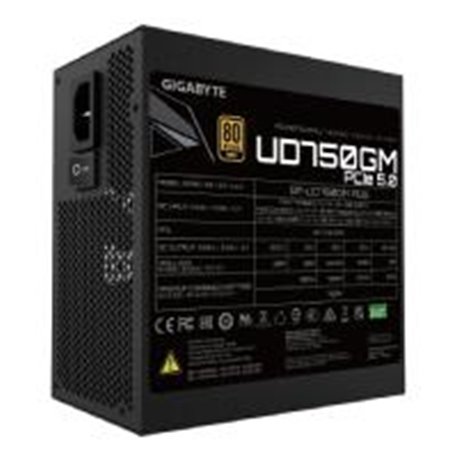 FUENTE DE PODER GIGABYTE GP-UD750GM PG5  / 750W / ATX / GOLD / GAMA MEDIA
