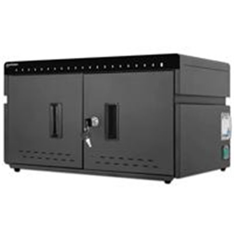 GABINETESDECARGA/MANHATTAN/715959/GABINETE PROFESIONAL DE CARGA CON 20 PUERTOS USB-C - 360 W