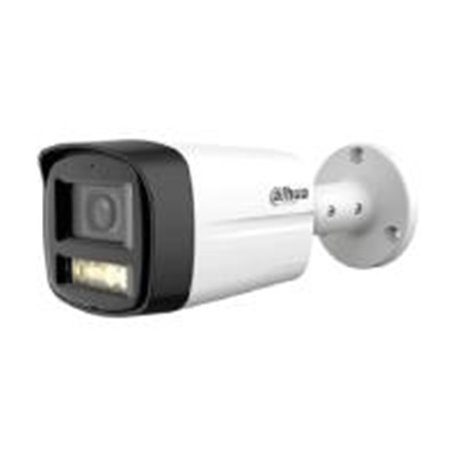CAMARA HDCVI PLUS/ DAHUA/ HAC-HFW1200TLM-IL-T/ BULLET DE 2 MP/ LENTE DE 2.8 MM APERTURA DE HASTA 111°/ AUDIO BIDIRECCIONAL/ ILUM