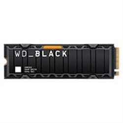 UNIDAD DE ESTADO SOLIDO SSD INTERNO WD BLACK SN850X 1TB M.2 2280 NVME PCIE GEN4 X4 LECT.7300MB/S ESCRIT.6300MB/S DISIPADOR WDS10
