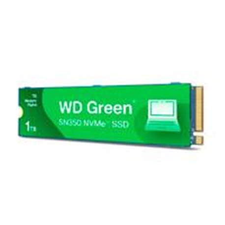 UNIDAD DE ESTADO SOLIDO SSD INTERNO WD GREEN SN350 1TB M.2 2280 NVME PCIE GEN3 LECT.2400MBS ESCRIT.1850MBS PC LAPTOP MINIPC WDS1