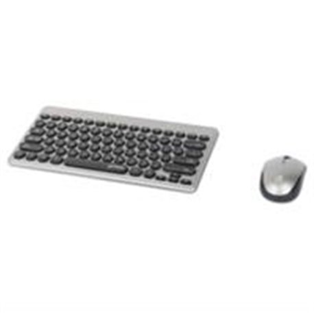 TECLADOS/MANHATTAN/180795/KIT DE MINI TECLADO Y MOUSE ÓPTICO INALÁMBRICOS MWK4095
