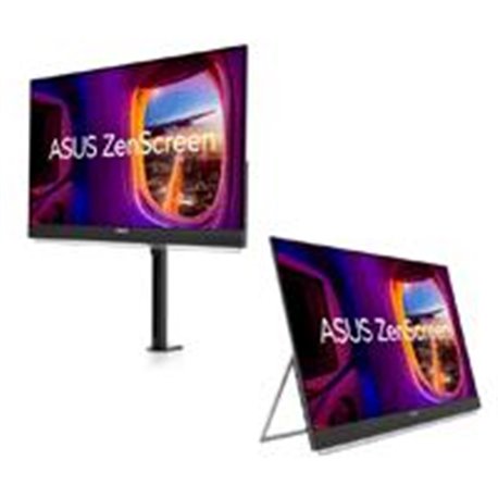 MONITOR PORTATIL ASUS ZENSCREEN MB27ACF /27 /2560X1440 /TR 5MS /100HZ /HDMI /DP TIPO-C /USB-C 70W /ALTAVOCES Y WOOFER /BRAZO INC