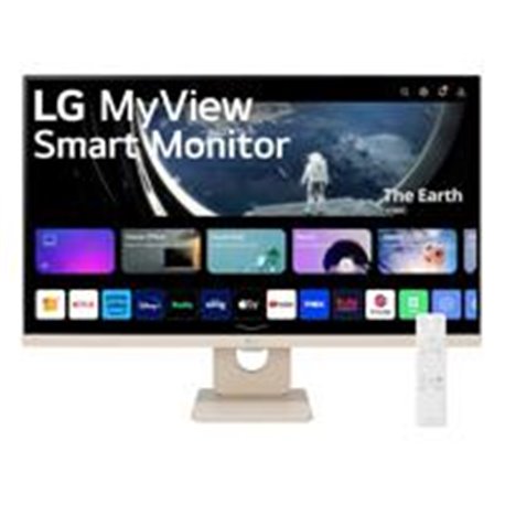 MONITOR LG SMART WEB OS 27SR50F-W 27 FULL HD IPS,1920X1080,16:9,BRILLO 250,60 HZ, TR 5MS,CONTR TIP. 1000:1,GAMA COLOR NTSC 72%,H