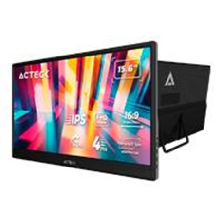 MONITOR PORTATIL ACTECK LINKPAD LP15Y / 15.6 PUL / PLANO / IPS / RELACION 16:9 / FULL HD / SIN MARCO / 60 HZ / ULTRAPORTATIL / H