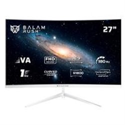 MONITOR GAMER BALAM RUSH ANDROMEDA MAG27Y / CURVO / 27 PULG / VA / FULL HD / 180 HZ / 1 MS / R1800 / VESA 100 / RGB / OVERCLOCK 