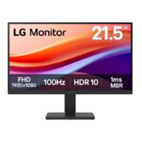MONITOR PC LG 22U401A-B FHD 21.5,PANEL VA,1920X1080,100HZ,TR 5MS,ASP 16:9,BRILLO 250CD/M2,CONTR 3000:1,D-SUB,HDMI,DYNAMIC ACTION
