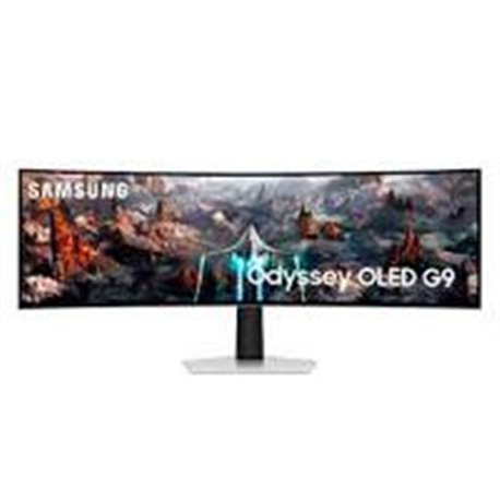 MONITOR LED SAMSUNG 49 PULGADAS /G9 G932C ODYSSEY / DQHD (5120 X 1440) / OLED / WIDESCREEN /CURVO/ HDMI / DP / 240HZ / GRIS CLAR