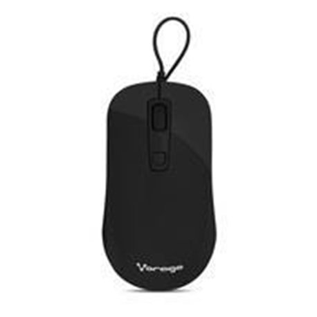 MOUSE / VORAGO / MO-102, NEGRO OPTICO ALAMBRICO 1,000/1,600 DPI USB