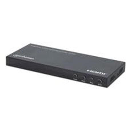 SWITCH/MANHATTAN/208406/SWITCH MULTIVIEWER HDMI DE 4 PUERTOS 4K