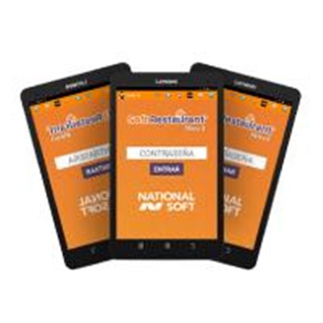 SOFT RESTAURANT PAQUETE DE 3 TABLETAS COMANDERAS MOVILES LENOVO M8 DE 8PULGADAS / 3GB RAM / 32GB ALMACENAMIENTO TBM8-TB300FU3+MD