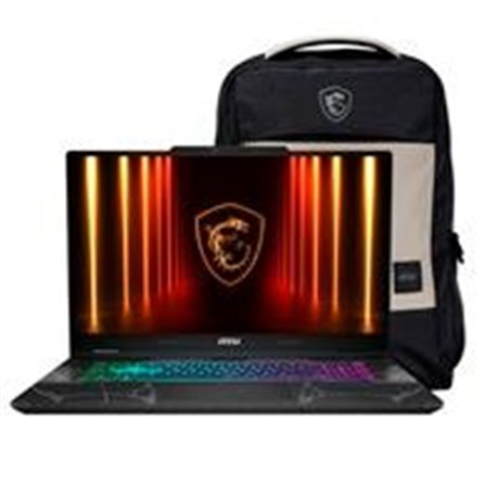PORTATIL GAMER MSI CYBORG 17 B2RWFKG/ 17.3 FHD 144HZ / INTEL CORE 7 240H HASTA 5.2 GHZ / DDR5 16GB (2*8GB) / 1TB SSD / NVIDIA RT