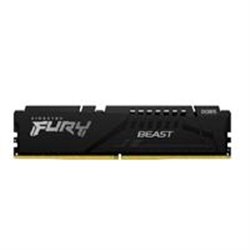 MEMORIA RAM KINGSTON DIMM DDR5 16GB 5600MT/S FURY BEAST BLACK EXPO CL36 288PIN 1.25V C/DISIPADOR DE CALOR P/PC/GAMER/ALTO RENDIM