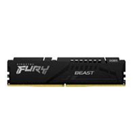 MEMORIA RAM KINGSTON DIMM DDR5 16GB 5600MT/S FURY BEAST BLACK EXPO CL36 288PIN 1.25V C/DISIPADOR DE CALOR P/PC/GAMER/ALTO RENDIM