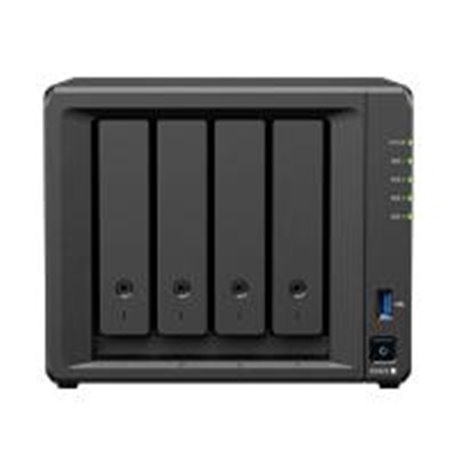 NAS SYNOLOGY DS425+ /4 BAHIAS NUCLEO CUADRUPLE 2.0 GHZ/ HASTA 80 TB, 2GB DDR4 HASTA 6GB/ PTO 1GBE LAN, 1 PTO 2.5GBE LAN / USB 3.