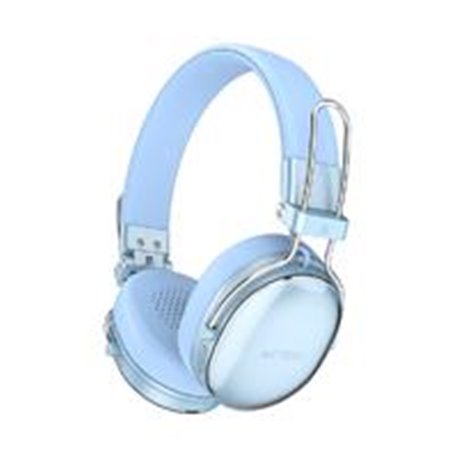 AUDIFONOS ACTECK LUXE CHIC HP710 / DIADEMA / INALAMBRICOS / BT 5.4 / MICROFONO OMNIDIRECCIONAL / 20 HZ A 20 KHZ / BATERIA 30 HRS