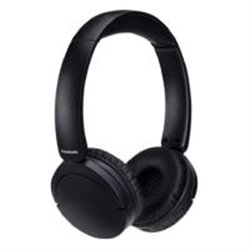 AUDIFONOS BLUETOOTH TIPO DIADEMA (ON-EAR) PANASONIC RB-HF630BE-K, COLOR NEGRO, FUNCION MANOS LIBRES/MICROFONO, 72 HORAS BATERIA,