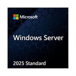 MICROSOFT OEM WINDOWS SERVER STANDARD 2025 64 BITS SPANISH 1 PK DSP OEI DVD HASTA 16 CORE