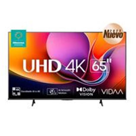 TELEVISION 65 PULGADAS LED HISENSE 65A65NV SMART VIDAA, 4K UHD, DOLBY VISION HDR10, DTS VIRTUAL X, WIFI