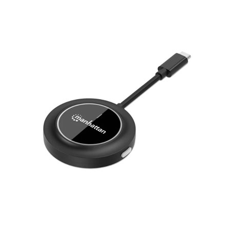 Transmisor de video Manhattan inalambrico USB c HDMI 1080p requiere el receptor del kit de presentacion HDMI inalambrico 208420