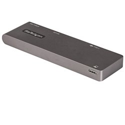 Adaptador Multipuertos Startech USB-C para MacBook Pro/Air Docking Station USB Tipo C a HDMI 4K PD de 100W Pass-through Lector d