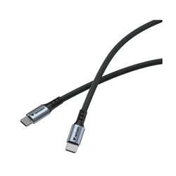 Cable de sincronizacion Verbatim carga USB-C 100W modelo VB31846 color Negro de 120 cm