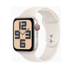 Apple Smart Watch SE 44mm procesador S8 pantalla OLED correa S/M cubierta de Aluminio Wi-Fi Bluetooth color Starlight