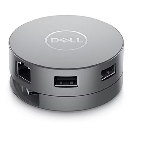Adaptador Dell USB-C DA-310 7 en 1 1RJ45/2USB/1HDMI/1USB-C/1DP
