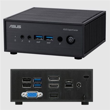 Computadora ASUS Barebone PN42 Intel N100 1xDDR4 hasta 16GB 1xHDMI 1xDP