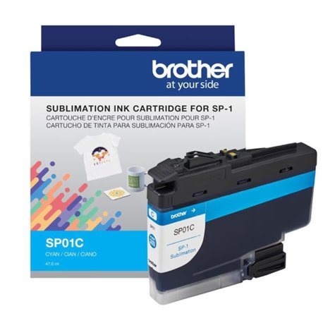 Tinta Brother SP01C cian para impresora de sublimacion SP1 SP1MX 47 ml