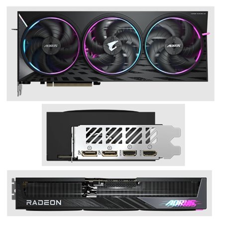 Tarjeta de video Gigabyte 16GB RX9070 XT Aorus Elite GDDR6 2xHDMI 2xDP 3xFan GV-R9070XTAORUS E-16GD