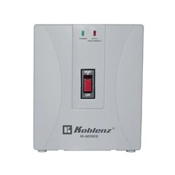 Regulador Koblenz RI-20 C de 1900 VA 1400 Watts línea blanca 1 contacto aterrizado y regulado ideal para refrigeradores de hasta