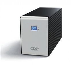 UPS inteligente CDP R-SMART1510 1500VA/900W LCD 10 NEMA 5-15R (5 c/protección batería) modem/DSL RJ11/RJ45
