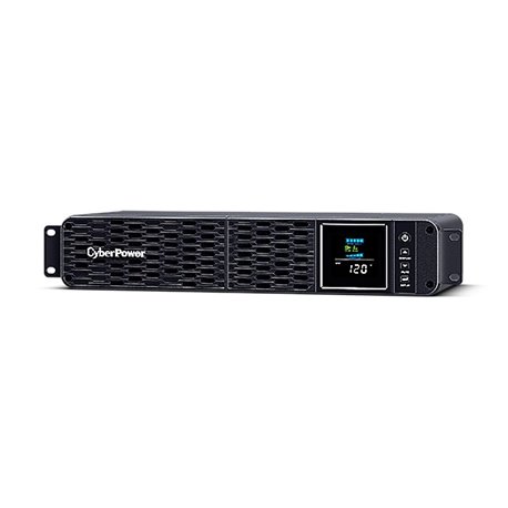 UPS CyberPower CP1500PFCRM2U rack 2U Onda Senoidal AVR 1500VA/ 1000W LCD a color 8 NEMA 5-15R 120V 1x USB tipo B