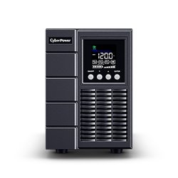 UPS Smart App Online S doble conversión CyberPower OLS2000A LCD color 2000VA/1800W torre 4x NEMA 5-20R RoHS NOM-001 modo ECO