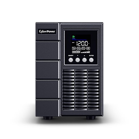UPS Smart App Online S doble conversión CyberPower OLS2000A LCD color 2000VA/1800W torre 4x NEMA 5-20R RoHS NOM-001 modo ECO
