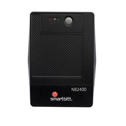 UPS interactivo Smartbitt SBNB2400 2400VA/1200W 120V torre 8 NEMA 5-15R (4 con con respaldo batería) puerto USB tipo B
